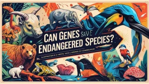 poster of animals and birds which represent endangered species
