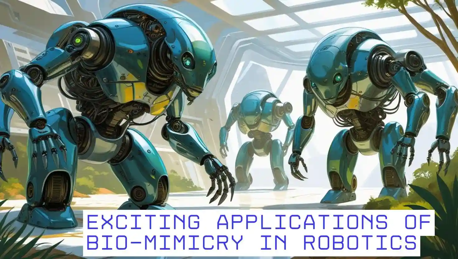 Exciting Applications of Bio-Mimicry in Robotics