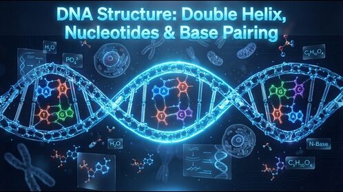 DNA Structure: Double Helix, Nucleotides, and Base Pairing Explained